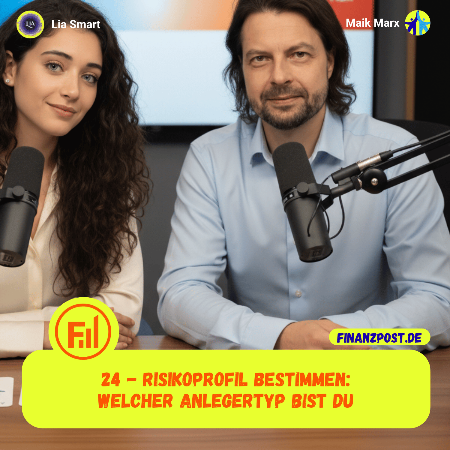 Cover Folge 24: Risikoprofil bestimmen - Welcher Anlegertyp bist du