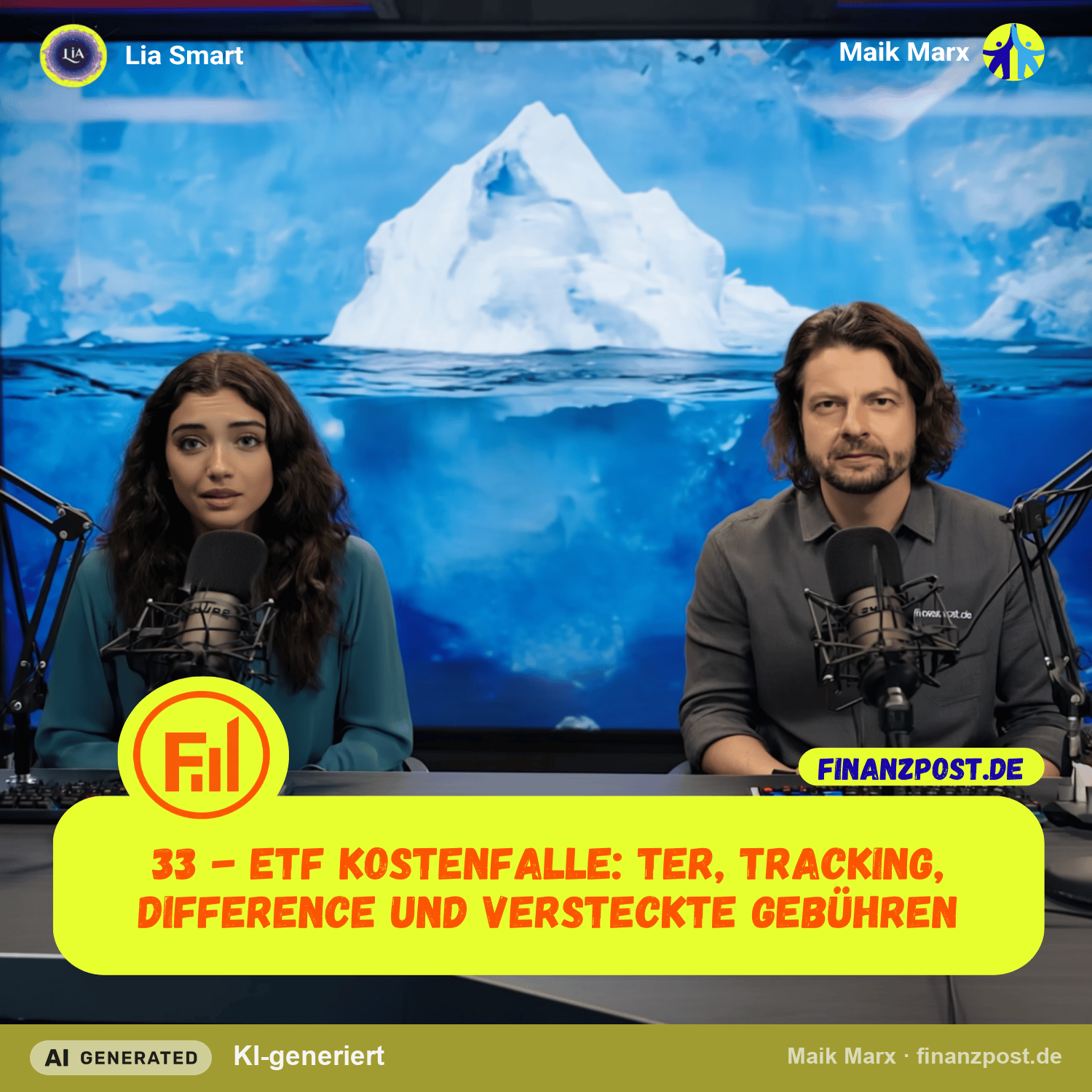 Cover Folge 33: ETF Kostenfalle: TER, Tracking Difference und versteckte Gebühren